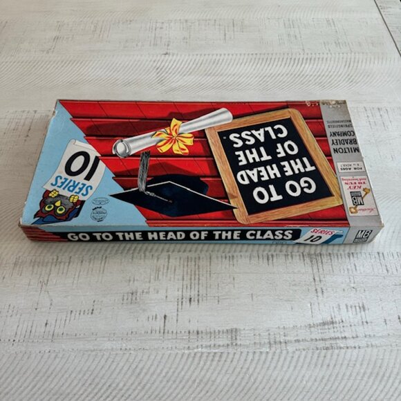 Vintage Milton Bradley 1960 Go to the Head of The Class Series 10 #4175 - Picture 10 of 12